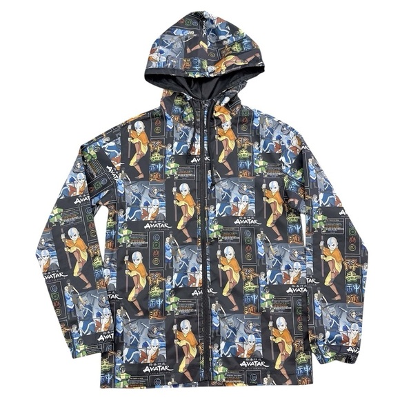 Nickelodeon Other - Nickelodeon Avatar The Last Airbender Windbreaker Jacket Small